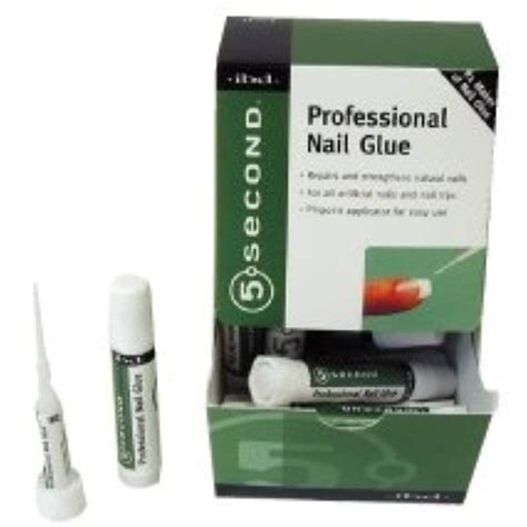 Ibd 5 Second Nail Glue Prepack 2 Gm Display Of 12 Glue On Nails