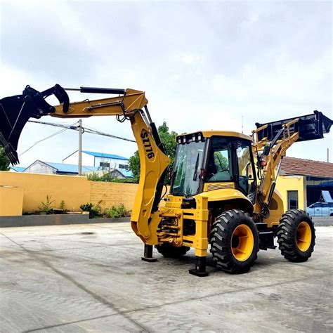 Shanzhong Ton Four Wheel Steering Excavator Loader With Complete