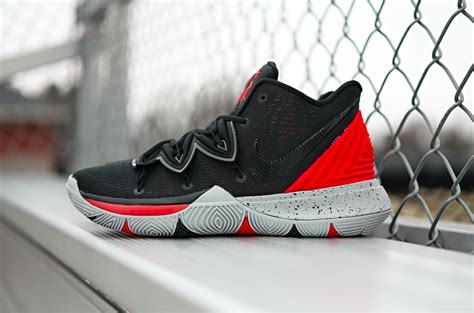 The Nike Kyrie 5 Dons The Classic 'Bred' Colorway | The Fresh Press by ...