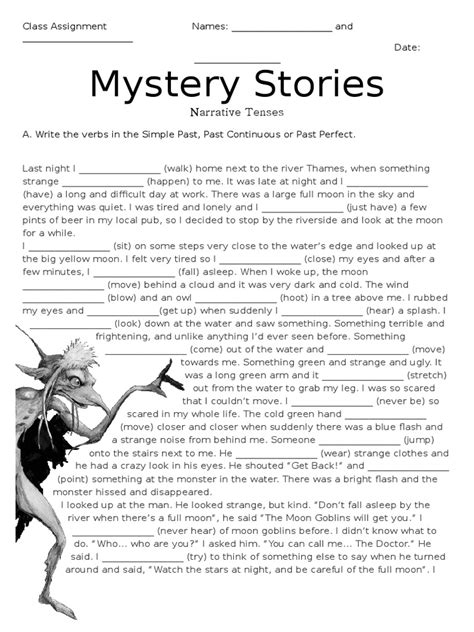 Mystery Stories Fun Activities Games 28991 | PDF