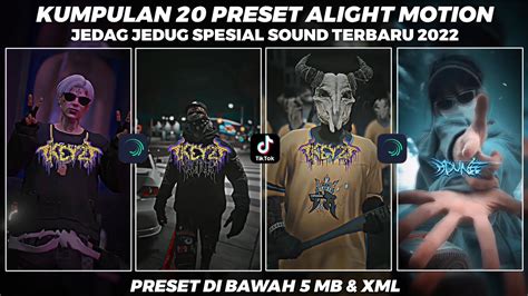 Kumpulan Preset Alight Motion Spesial Sound Kece Kane Terbaru