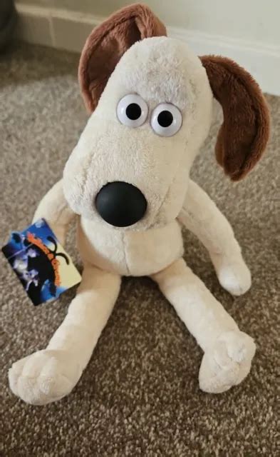 GOSH WALLACE AND Gromit Curse Of The Were Rabbit Plush Soft Beanie Toy