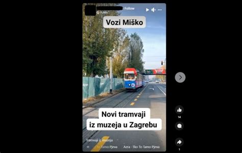 Na Snimci Je Zet Ov Bo I Ni Tramvaj Proizveden Godine A Ne