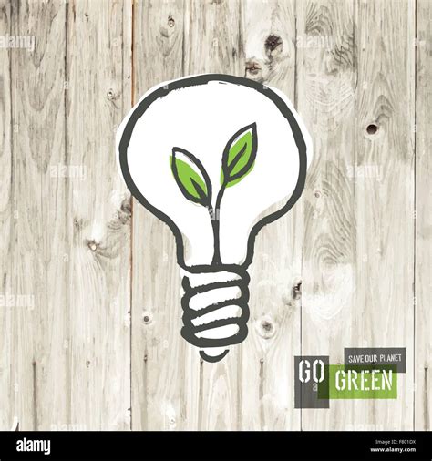 Green Eco Energy Concept Plant Growing Inside The Light Bulb O Stock