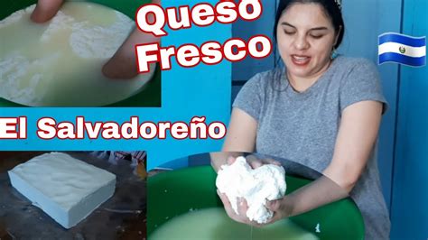 Como hacer Queso frescoEl Salvadoreño listo para la Cena de hoy