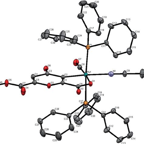 Ortep Diagram With Atom Numbering Scheme For 3 As Thermal Ellipsoids At Download Scientific