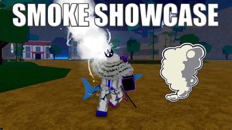 Smoke Fruit Showcase In Blox Fruits Youtube