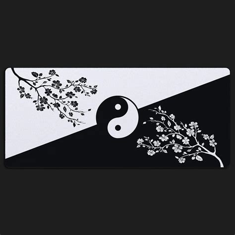 Pelės kilimėlis LIT Mousepad Yin Yang klaviaturos shop