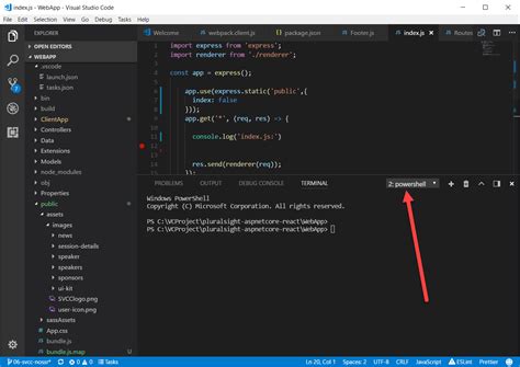 Visual Studio Code Debug Node Mainras