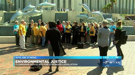 Floridians Advocate For Stronger Legislation For Environmental Justice