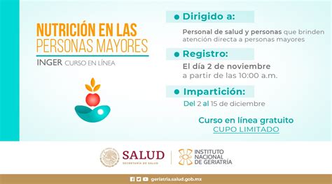 INGER Geriatría on Twitter CursoINGER Te invitamos a participar en