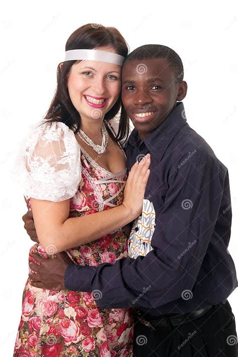 Black Man And White Woman Stock Image Image Of Casual 7283999