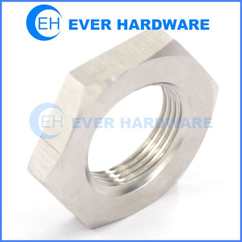 Hexagonal Nut Metric Precision Thin Hex Panel Lock Connectivity Nuts