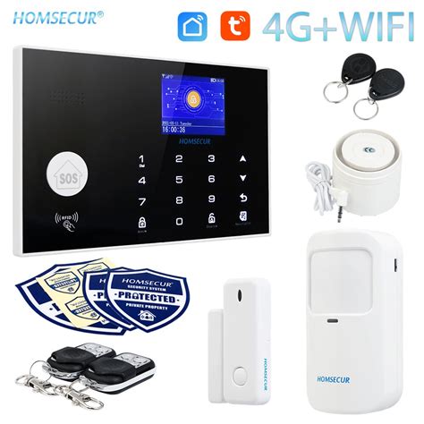 Homsecur Mhz Wireless Wired G Gsm Wifi Home Burglar Security Alarm