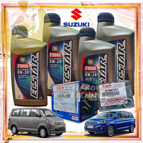 Suzuki Ertiga Xl Ciaz Carry Apv Swift Change Oil Package Ecstar