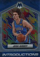 Josh Giddey 2021 Mosaic 7 Introductions Price Guide Sports Card Investor