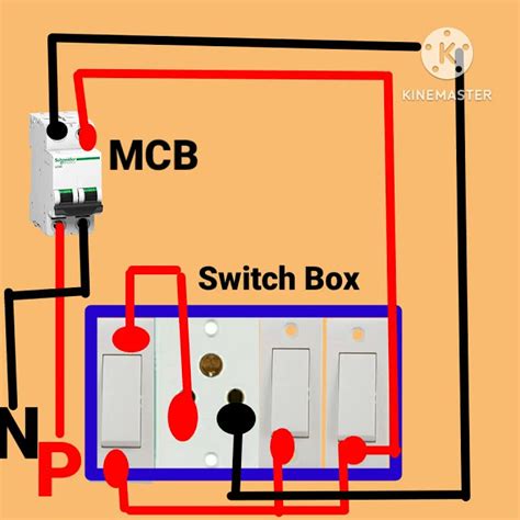 Electrical Wiring Diagram How To Electrical Board Wiring Connection