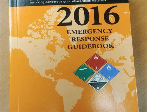 Updates Underway For 2020 Emergency Response Guidebook ERG