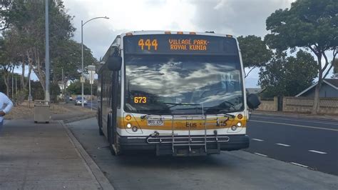 TheBus Honolulu HI Route 444 Hoaeae West Loch Skyline Stn Bus 215