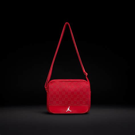 Ma R Jordan Monogram Mini Messenger Bag