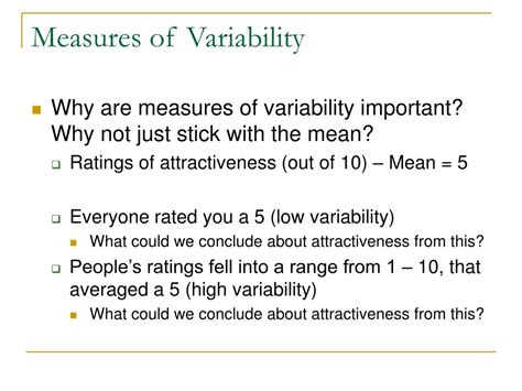 Ppt Measures Of Variability Powerpoint Presentation Free Download Id6461120