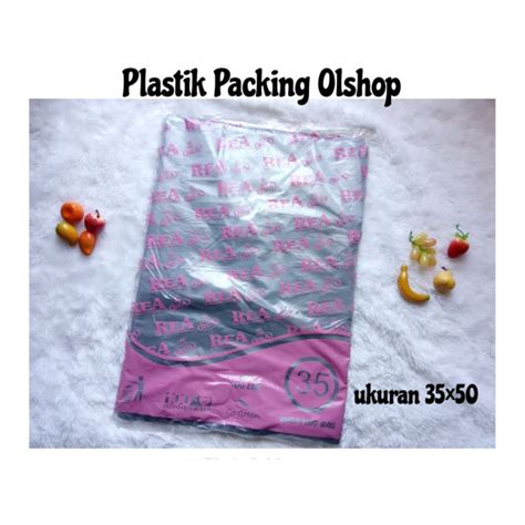 Jual Plastik Packing Olshop X Cm Isi Rea Plastik Hd Plong