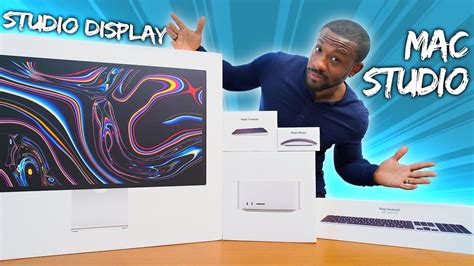 NEW Mac Studio Studio Display Unboxing First Impressions YouTube