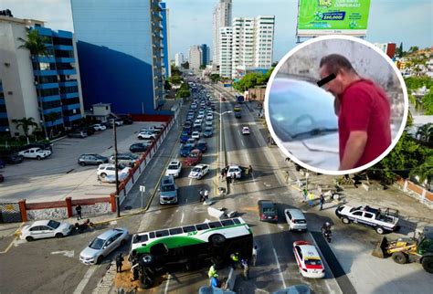 Chofer del autobús Saeta que volcó en Boca del Río será puesto ante