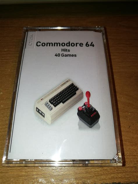 Commodore 64 Cassette Tape 40 Games On 1 Tape Collection Etsy