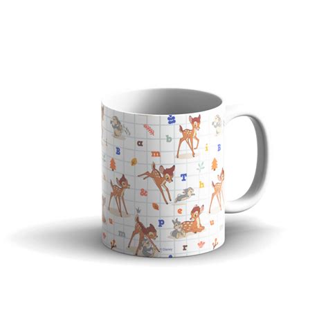 Taza Lata Disney Cl Sicos Bambi Pattern Unico