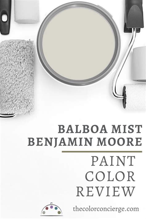 Benjamin Moore Balboa Mist Color Review