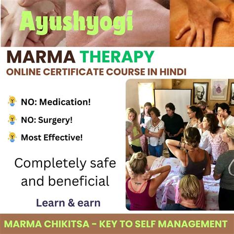 Best Marma Therapy Certification Online Course Ayushyogi Course