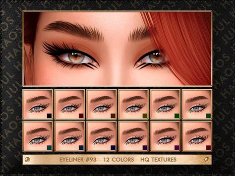 Jul Haos Eyeliner Sims Sims Sims Cc Eyes