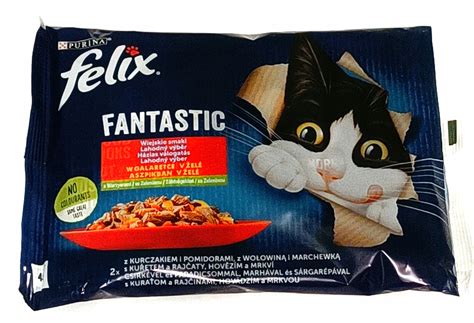 Purina Felix Fantastic Mokra Karma Wiejskie Smaki W Galaretce Z