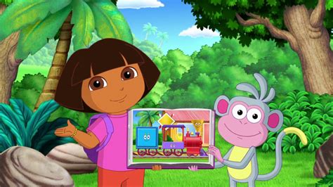 Dora The Explorer S08e03 Catch That Shape Train Youtube