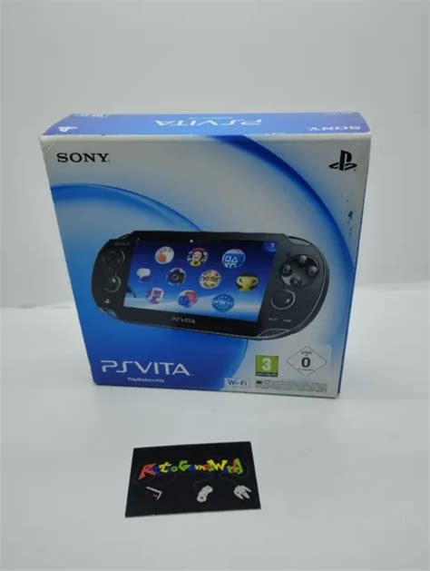 PLAYSTATION SONY PS Vita Spielkonsole Schwarz PCH 1004 OLED