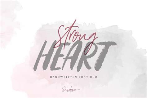 25 Best Heart Fonts For Lovely Designs