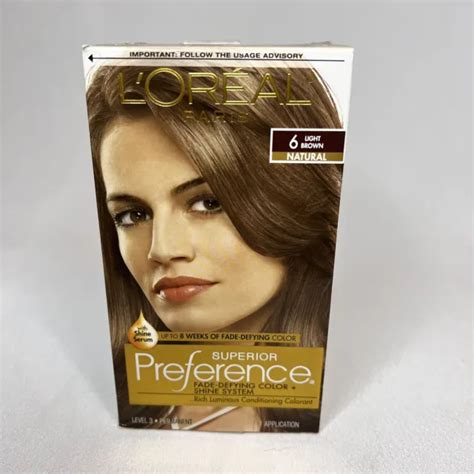 LOREAL PARIS SUPERIOR Preference Permanent Hair Color #5G MEDIUM GOLDEN ...