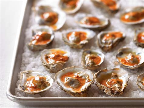 Barbecued Oysters With Chipotle Glaze From The Sunset Cookbook