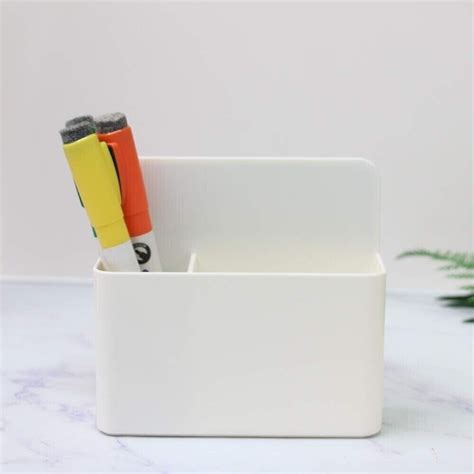 Magnetic Storage Organizer Boxes Plastic Fridge Magnets Box Pens