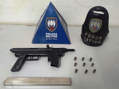 Pol Cia Apreende Submetralhadora Adolescente Em Colatina Colatina