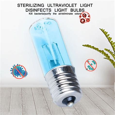 UV Entkeimungslampe Kompakte UVC Glühbirne Milben Lampe Glühbirne UV