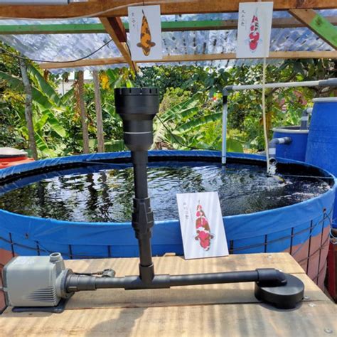 Jual Skimer Putar Kolam Ikan Koi Inc Paket Full Set Skimmer Vacum