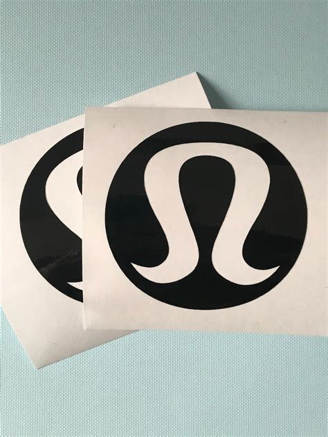 Lululemon Vinyl Decal Etsy