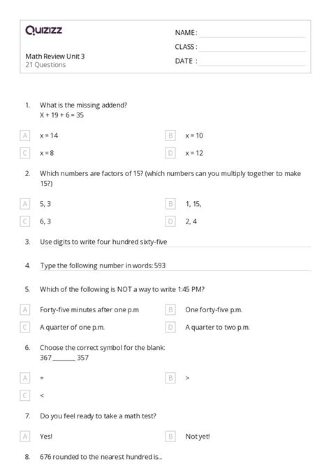 Time To The Nearest Five Minutes Worksheets For Th Grade On