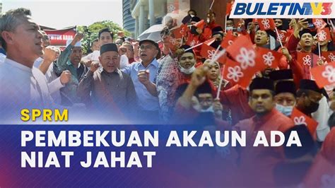 SPRM BERSATU Cabar Keputusan Beku Akaun YouTube