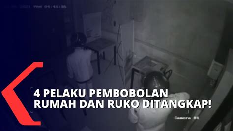 Polres Jaktim Ungkap Kasus Pembobolan Rumah Dan Ruko Pelaku