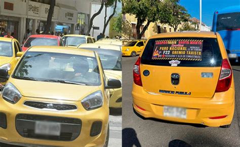 Paro De Taxistas En Santa Marta Iniciar A Las Cinco De La Ma Ana