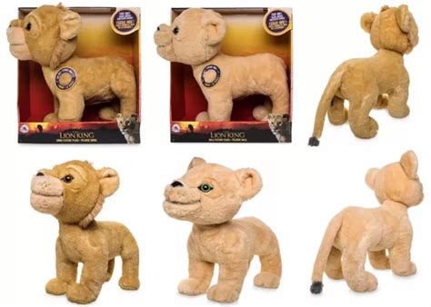 DISNEY TALKING PLUSH The Lion King 2019 Nala Simba Ages 3 Toy Roar