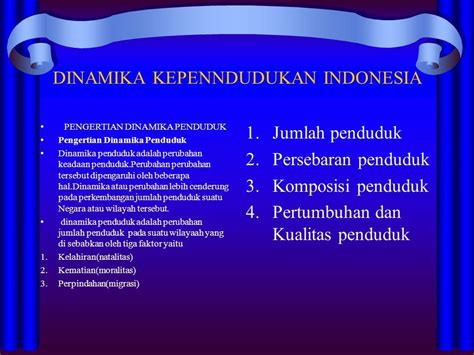 September Kelas Vii A F Dinamika Kkependudukan Indonesia Rjk